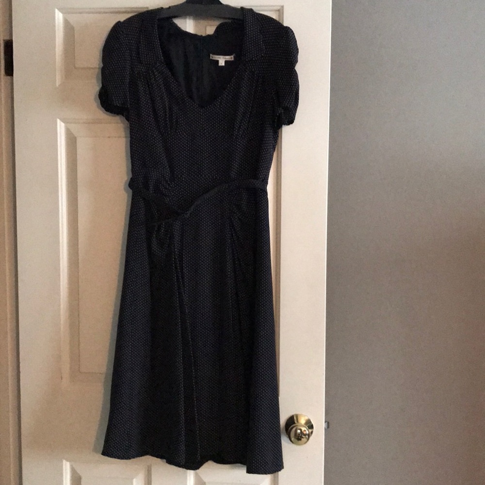 Short sleeve polka dot dress, Nanette Lepore